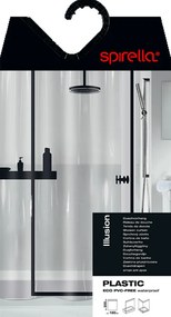 Zuhanyfüggöny 180x200 cm Illusion – Spirella