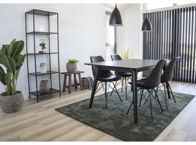 Oslo étkezőszék ecobőr fekete