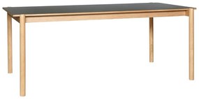 Tölgyfa étkezőasztal 107x190 cm Oblique – Hübsch