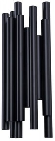 Maxlight ORGANIC fali lámpa, fekete, 3000 K, beépített LED, 360 lm, 8x1W, MAXLIGHT-W0286D