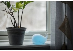 Fehér LED gyerek éjjeli lámpa Whale - Star Trading