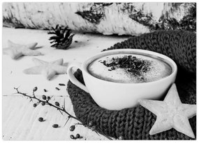 Kép - Téli cappuccino (70x50 cm)