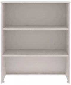 HAMAR fehér tömör fenyőfa felső szekrény 85 x 35 x 100 cm