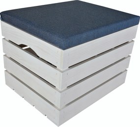 Fenyő Láda Fehér, Ülőke Tároló Láda