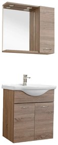Ruze 65 komplett fürdőszoba bútor rauna szil