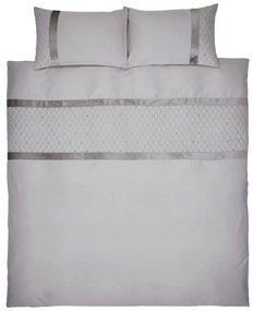 Szürke kétszemélyes-hosszabbított mikroszatén ágyneműhuzat 230x220 cm Sequin Cluster – Catherine Lansfield