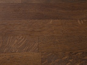 Klasszikus Sötétbarna Fa Étkezőasztal 150 x 85 cm NATURA Beliani