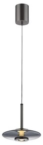 ZUMA LINE 2053-15 PURE VITRUM Modern Függesztett Lámpa Szürke LED IP20