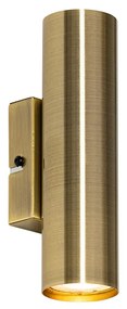 Modern fali lámpa bronz 2-lámpás - Jeana