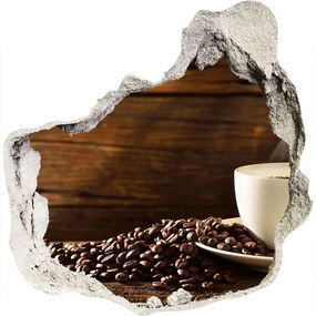3d-s lyuk vizuális effektusok matrica Csésze kávé nd-p-54604060