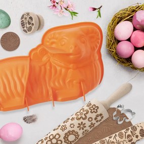 Szilikon sütőforma bárány alakú tortához 17x31 cm – Orion