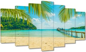 Festmények 140x80 Trópusi tájkép