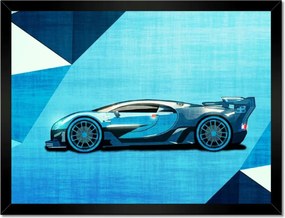 Poszterek keretben 40x30 Bugatti Chiron