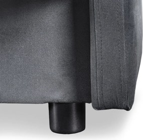 2 db-os szett, ágyazható kanapé szürke színben STELLA