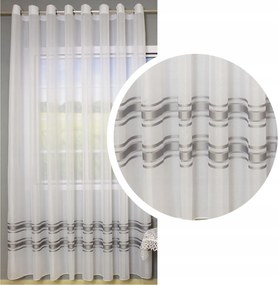 Függöny Batyst Sable Fátyol Átvezetők 400x250 Csíkos