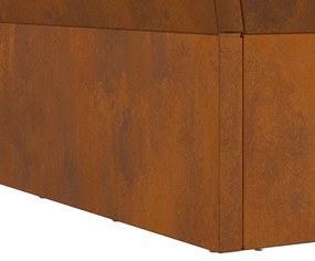 Tűzrakó Barna 60 x 60 x 35 cm Acél