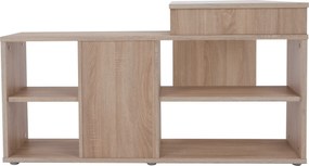 Sarok íróasztal, sonoma tölgy/fehér, NOE NEW