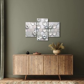 A 3D absztrakció képe (90x60 cm)