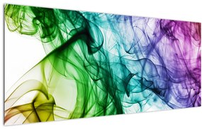 Kép - színes füst (120x50 cm)