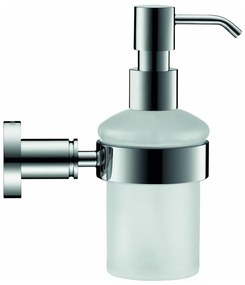 Duravit 99161000 -Falra szerelhető szappanadagoló D-CODE 390 ml matt üveg/fényes króm