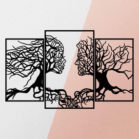 Fém fali dekoráció, Love Tree