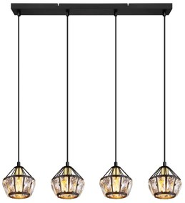 Globo 54359-4H - Csillár zsinóron LOIS 4xE14/40W/230V