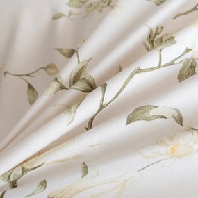 Mikroszálas flanel ágyneműhuzat LUNAVA krémszínű Ágyneműhuzat mérete: 70 x 90 cm | 140 x 200 cm