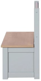 Szürkésbarna gyerek pad Woody – Roba