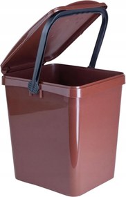 Urba Bio szelektív hulladékgyűjtő edény 21L barna