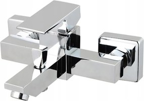 Kádtöltő Csaptelep Fali Négyzet Alakú Króm Csaptelep
