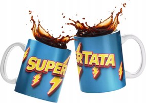 Fotó Bögre Apák Napja Személyre Szabott Ajándék Nyomtatott Szuper Apa 330 ml