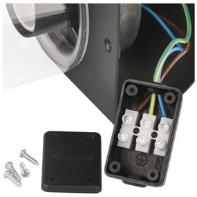 Kültéri fali lámpa CASSIA 1xE27/15W/230V IP44