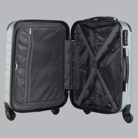 Deuba Essential XL bőrönd – ezüst