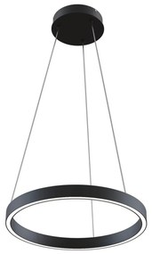 Maytoni Maytoni MOD058PL-L22B3K - LED Csillár zsinóron RIM LED/25W/230V átm. 40 cm fekete W4651