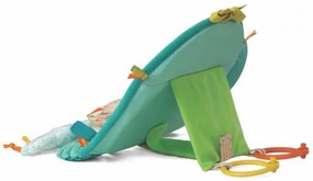 Infantino - Akasztós játék tevékenységekkel és tükörrel elefánt