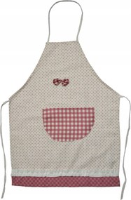 Sorrento elegáns konyhai kötény 4-es díszítéssel