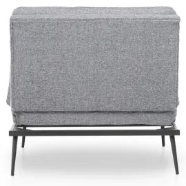 Kinyitható fotel SPEAKY, szürke