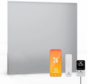 Blumfeldt RadiantSmart IR Heater, Infravörös hősugárzó, Külső termosztát, 360 W, Energiatakarékos