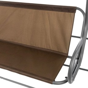 Megi kerti hintaágy cappuccino