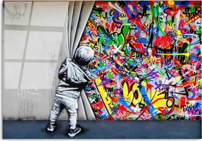 UV-782 edzett üvegkép, 70 x 100 cm