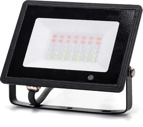 Aigostar - RGBW LED reflektor, 30 W, 230 V, IP65, távirányítóval