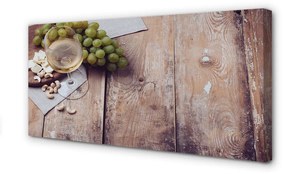 Canvas képek Egy pohár szőlő dió 100x50 cm