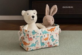 Dínós tároló doboz 22 x 32 x 18 cm - s méret