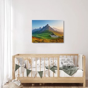 Üveg kép - Dolomitok (70x50 cm)