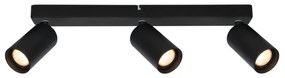 Mennyezeti Lámpa Fekete Nesto ITALUX-SPL-23436-3-BK