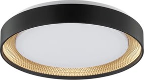Brilliant - LED dimmelhető mennyezeti lámpatest WALDO LED/24W/230V fekete/arany + távirányító