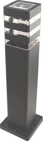 Kültéri lámpa SANTA 1xE27/60W/230V IP54 50 cm antracit