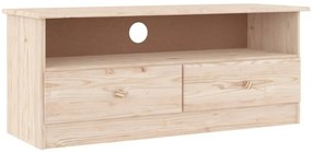ALTA tömör fenyőfa TV-szekrény 100x35x41 cm