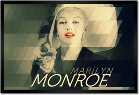 Poszterek keretben 60x40 Marilyn Monroe kalap