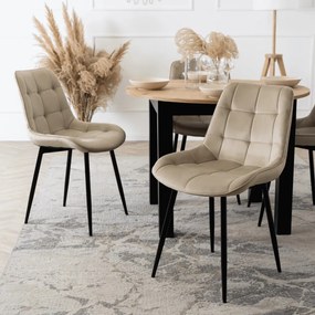 CHRIS szék bézs bársony